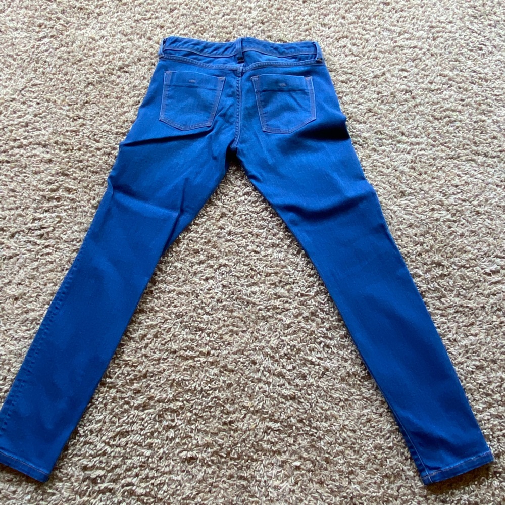 Banana Republic Women's Skinny Jeans in Bright Blue